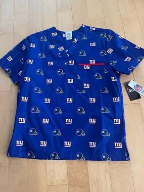 New York Giants NFL Scrub Top
